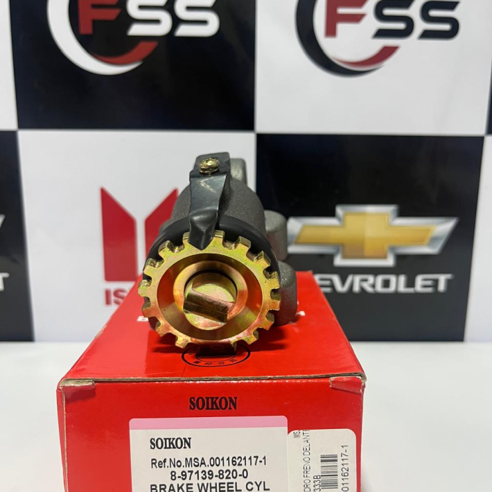 Cilindro de Freno Delantero Superior RH. NPR. 2007 en adelante marca SOIKO.