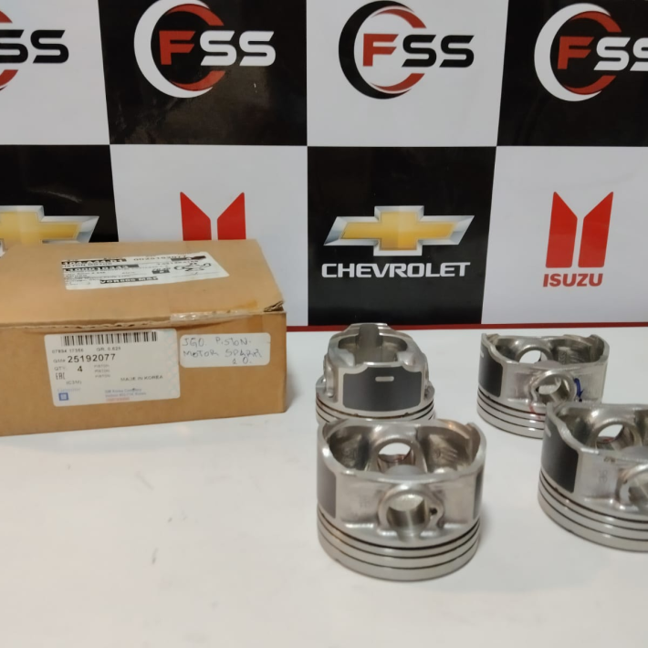 Juego de Pistones Spark 1.0 Original. de Frabrica.