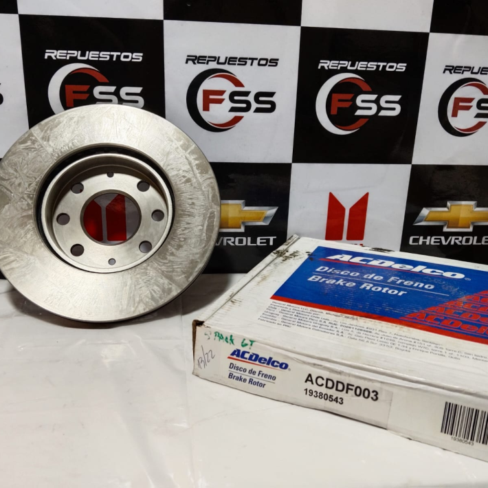 Disco de Freno Spark GT , Sail 1.4 , Aveo 1.4  2004/en adelante, ACDELCO