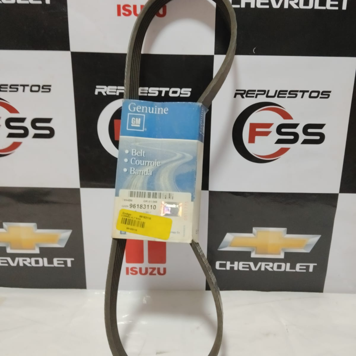 CORREA ALTERNADOR  ORIGINAL GM 6PK 880 MODELOS VARIOS.